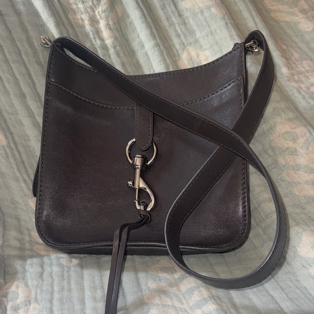 Rebecca Minkoff steel grey Megan bag